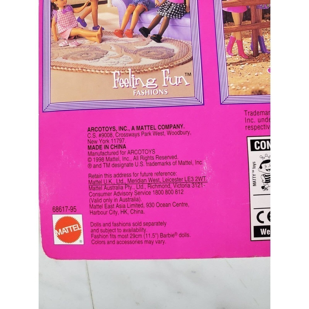 Barbie Cool Career Fashions 68617-95 Firefighter Outfit 1998 Mattel NIP Sealed - Picture 4 of 6